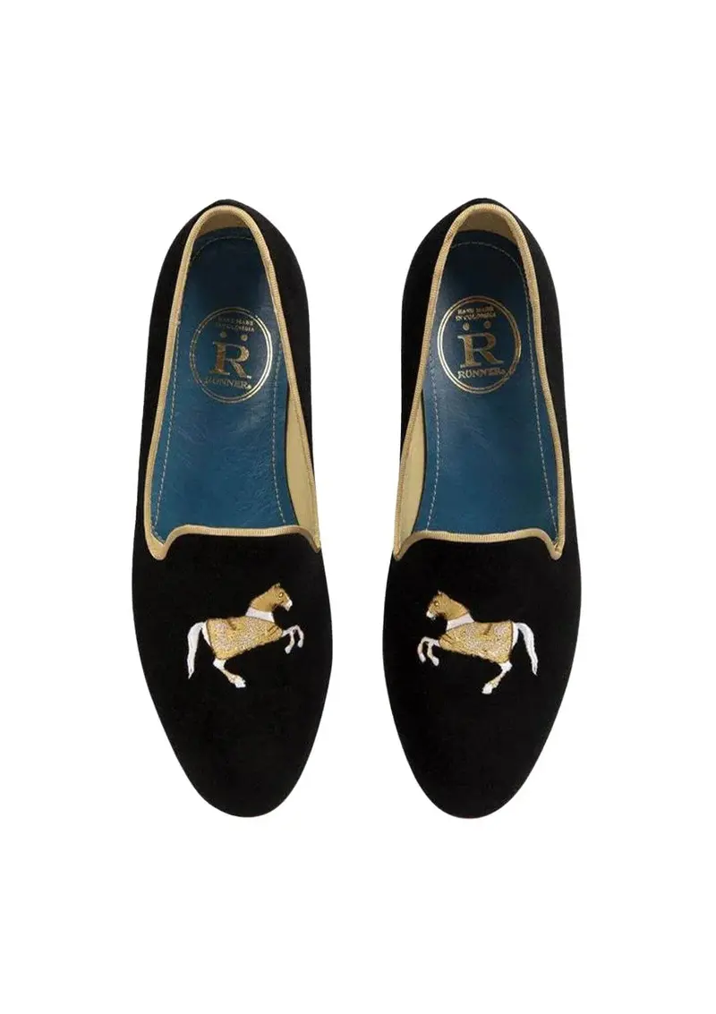 Mimosa Velvet Loafers | Carousel 2