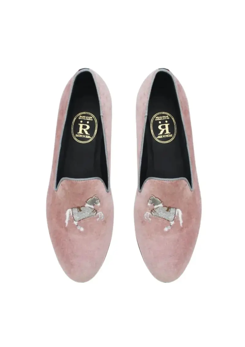 Mimosa Velvet Loafers | Carousel 4