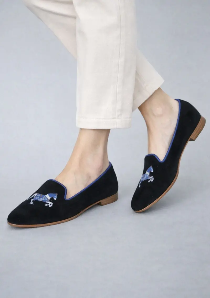 Mimosa Velvet Loafers | Carousel 5