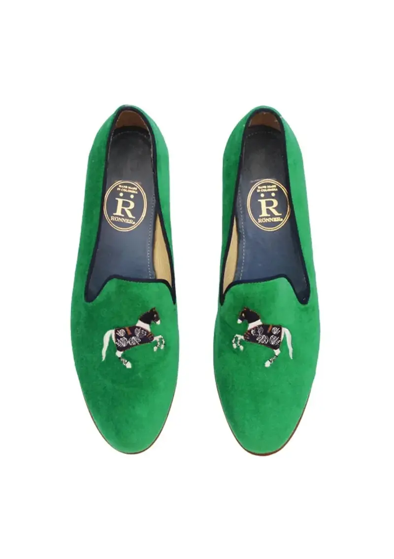 Mimosa Velvet Loafers | Carousel 9
