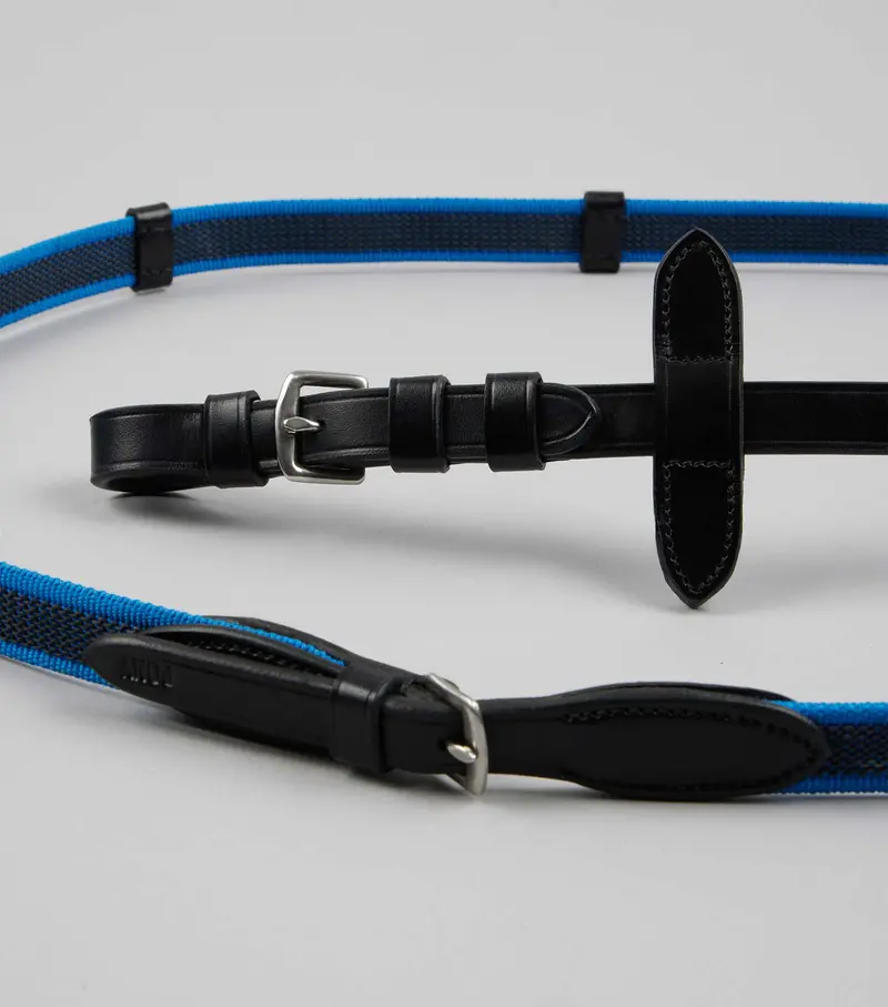 Mineo Pony Continental Reins Black/Blue 1