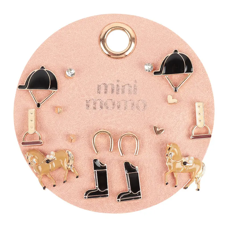 Mini Momo Equestrian Horse Riding: 8 Pairs 1