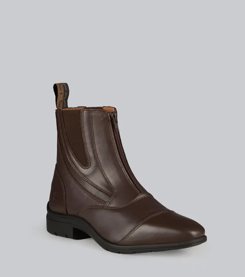 Mirano Leather Paddock Boots Brown 1