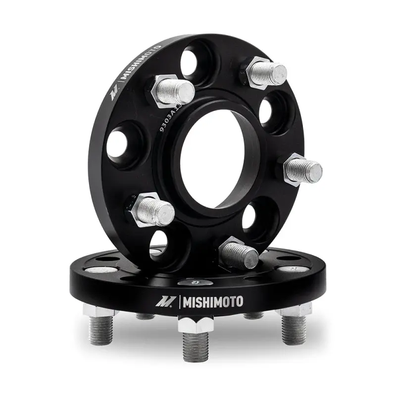 Mishimoto Wheel Spacers - 5X120 - 67.1 - 20 - M14 - Black 1