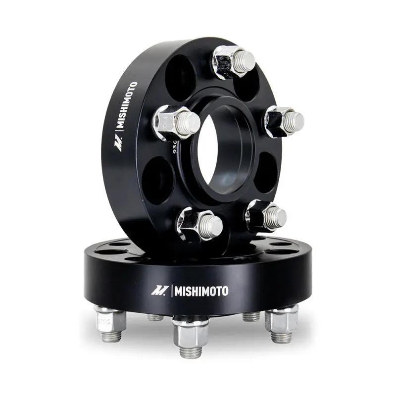 Mishimoto Wheel Spacers - 5X120 - 67.1 - 35 - M14 - Black 1