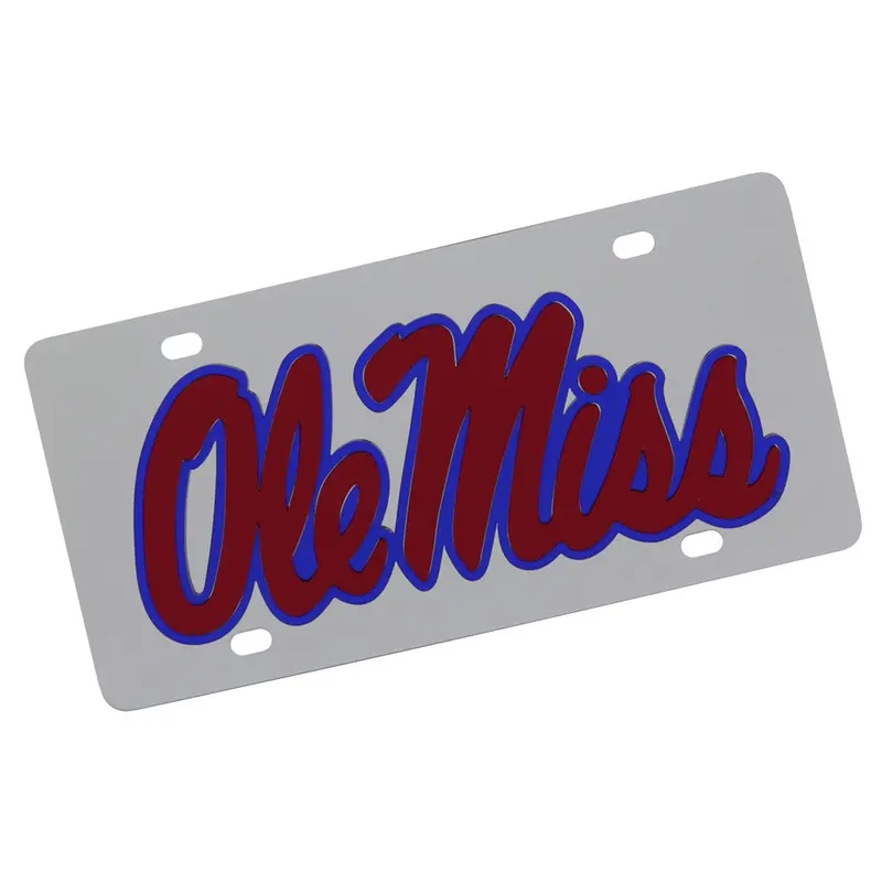 Mississipi License Plate (Chrome) 1