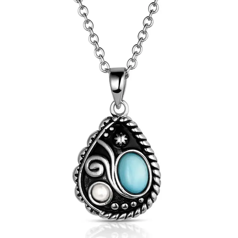 Montana Silversmiths Cowgirl Credo Necklace 1