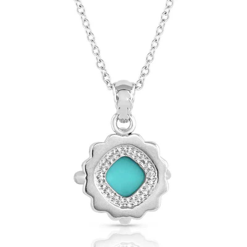 Montana Silversmiths Crystal Cornerstone Turquoise Necklace 2