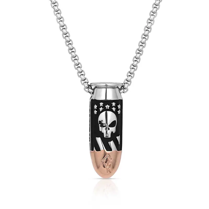 Montana Silversmiths Deadeye Chris Kyle Bullet Necklace 1