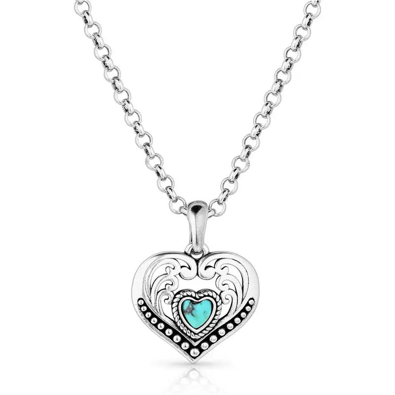 Montana Silversmiths Fierce Hearts Necklace 1