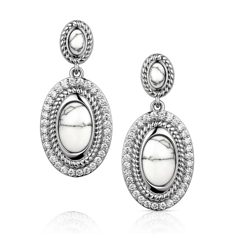 Montana Silversmiths Glacial Peak Earrings 1