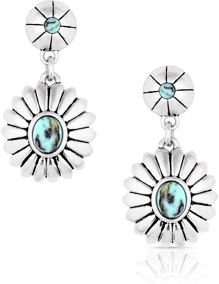 Montana Silversmiths Heyday Blossom Earrings 1