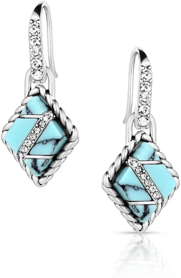 Montana Silversmiths High Noon Cobblestone Earrings 1