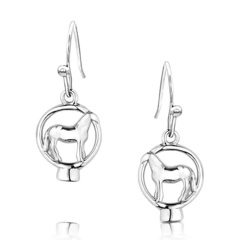 Montana Silversmiths Horses Of The World Earrings 1