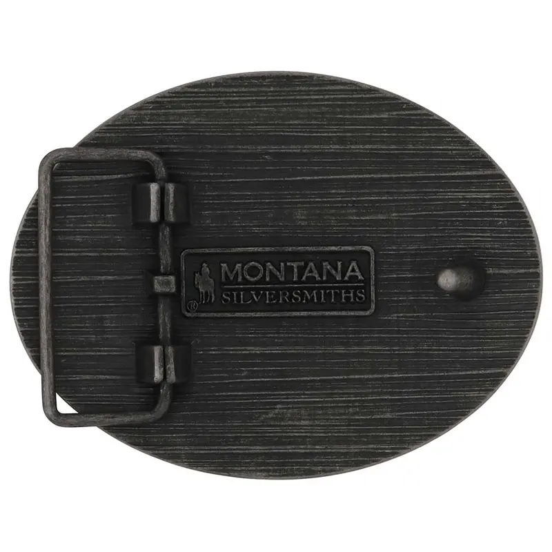 Montana Silversmiths Land And Cattle Whiskey Ranch Belt Buckle 2