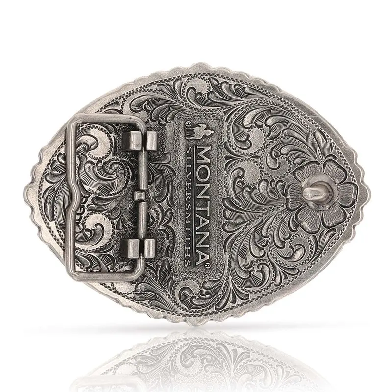 Montana Silversmiths Pain Is Temporary Bull Riding Belt Buckle 2