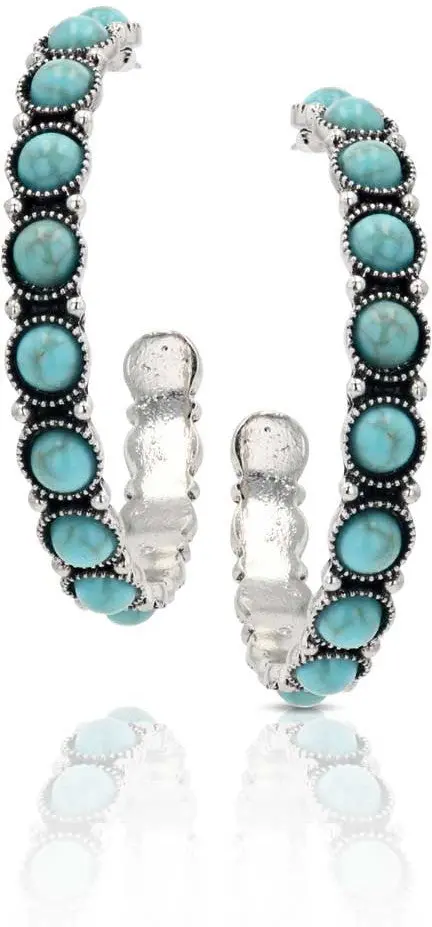Montana Silversmiths Take A Turn Turquoise Attitude Earrings 1