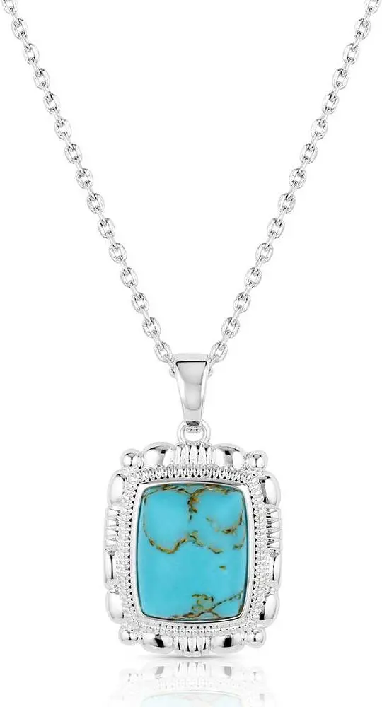 Montana Silversmiths Turquoise Peace Necklace 1