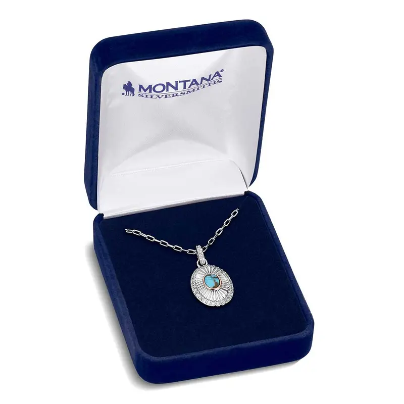 Montana Silversmiths Turquoise Sunburst Necklace 2