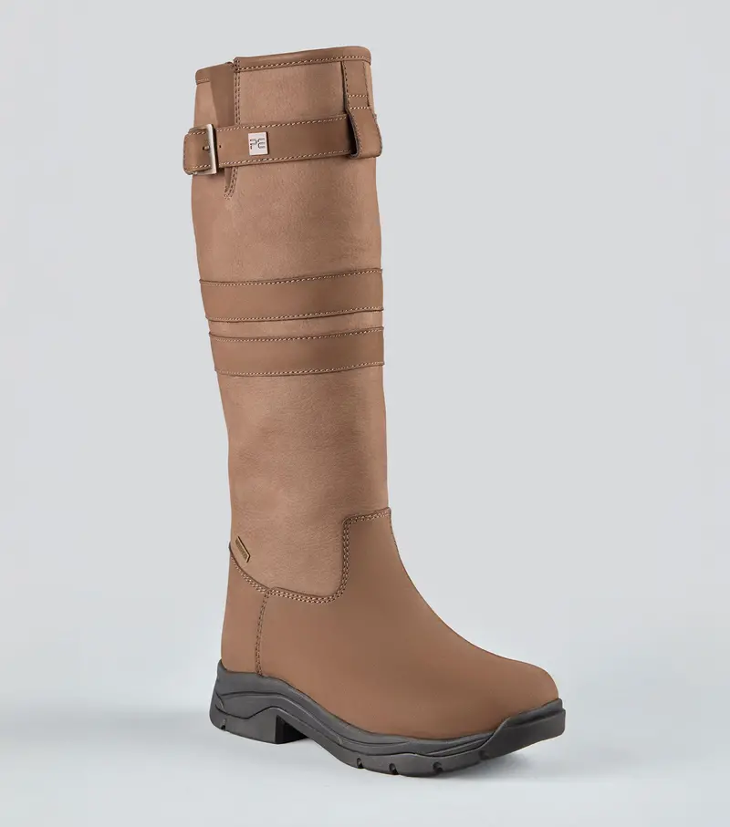 Monte Waterproof Country Boot Brown 1