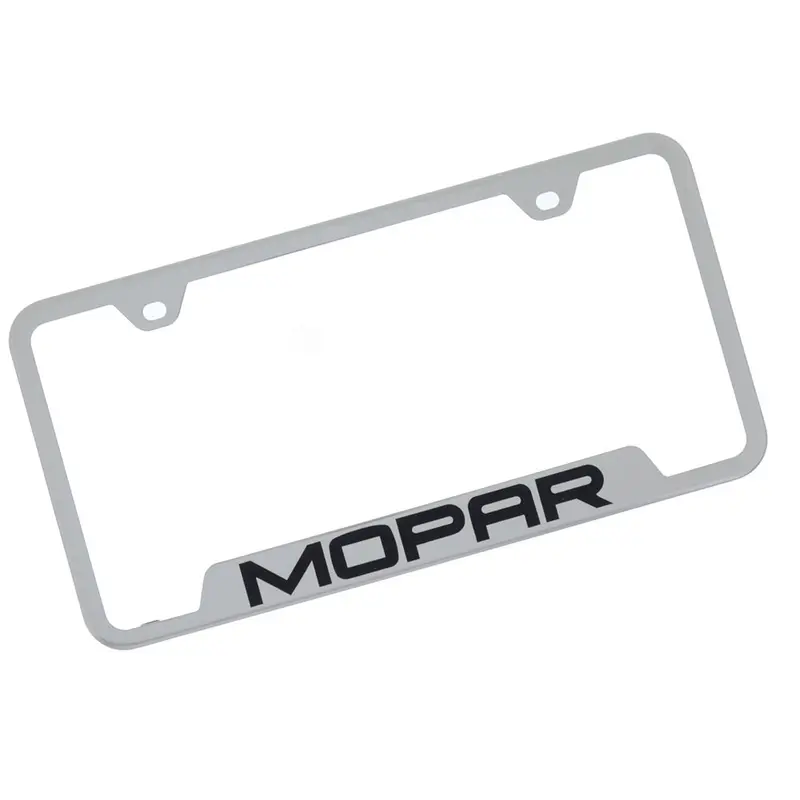 Mopar License Plate Frame (Chrome) 1
