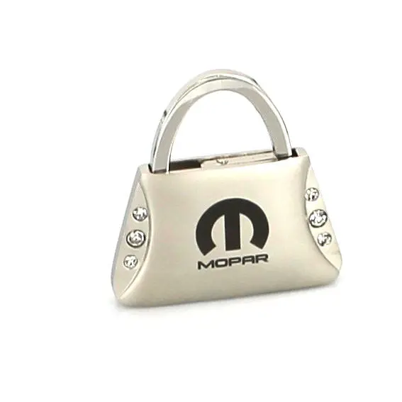 Mopar Purse Shape Key Chain (Chrome) 1