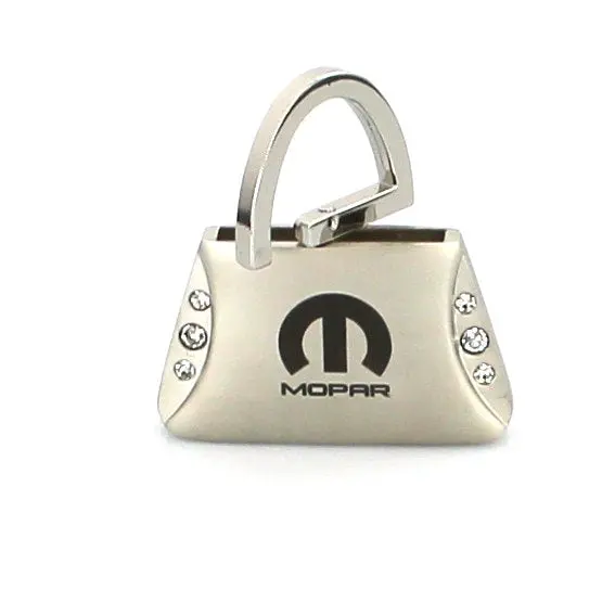 Mopar Purse Shape Key Chain (Chrome) 2