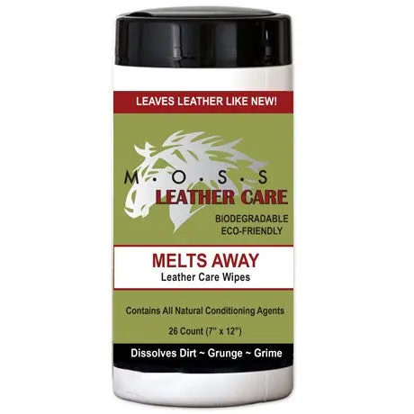 Moss Melts Away Leather Wipes 1