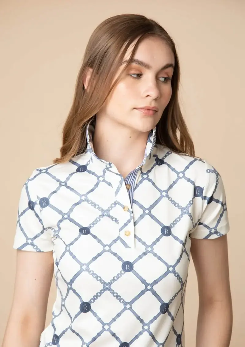 Mulberry Polo-Shirt | Short Sleeve | Beltina Print | 1