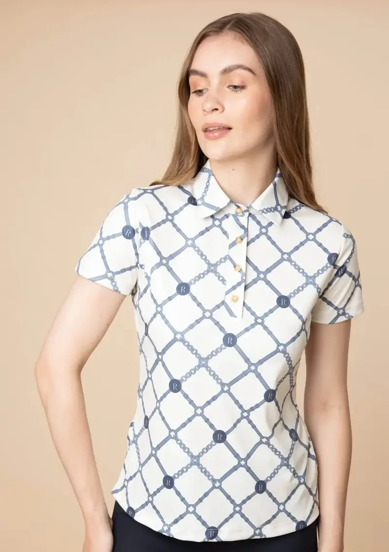Mulberry Polo-Shirt | Short Sleeve | Beltina Print | 2