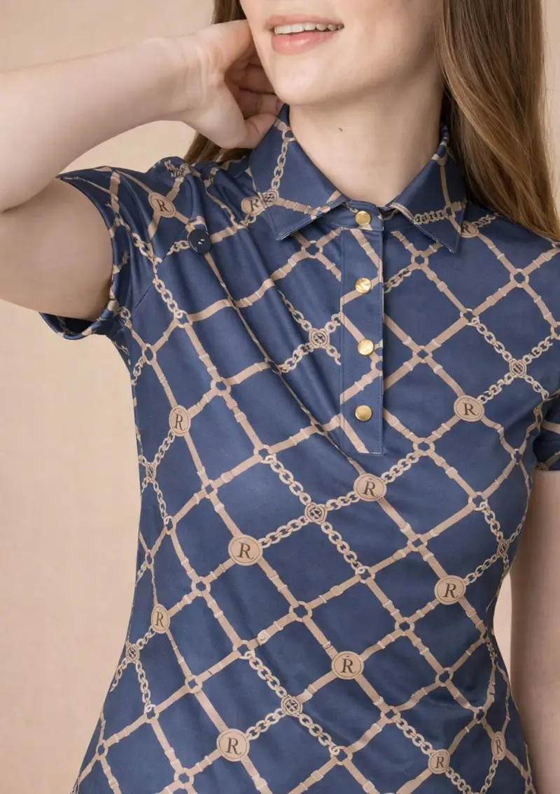 Mulberry Polo-Shirt | Short Sleeve | Beltina Print | 5