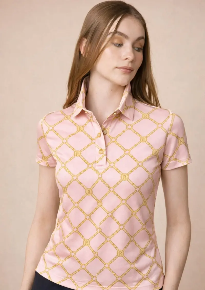 Mulberry Polo-Shirt | Short Sleeve | Beltina Print | 6