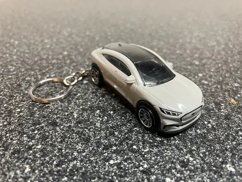 Mustang Mach E Keychain Hot Wheels Matchbox Ev 1