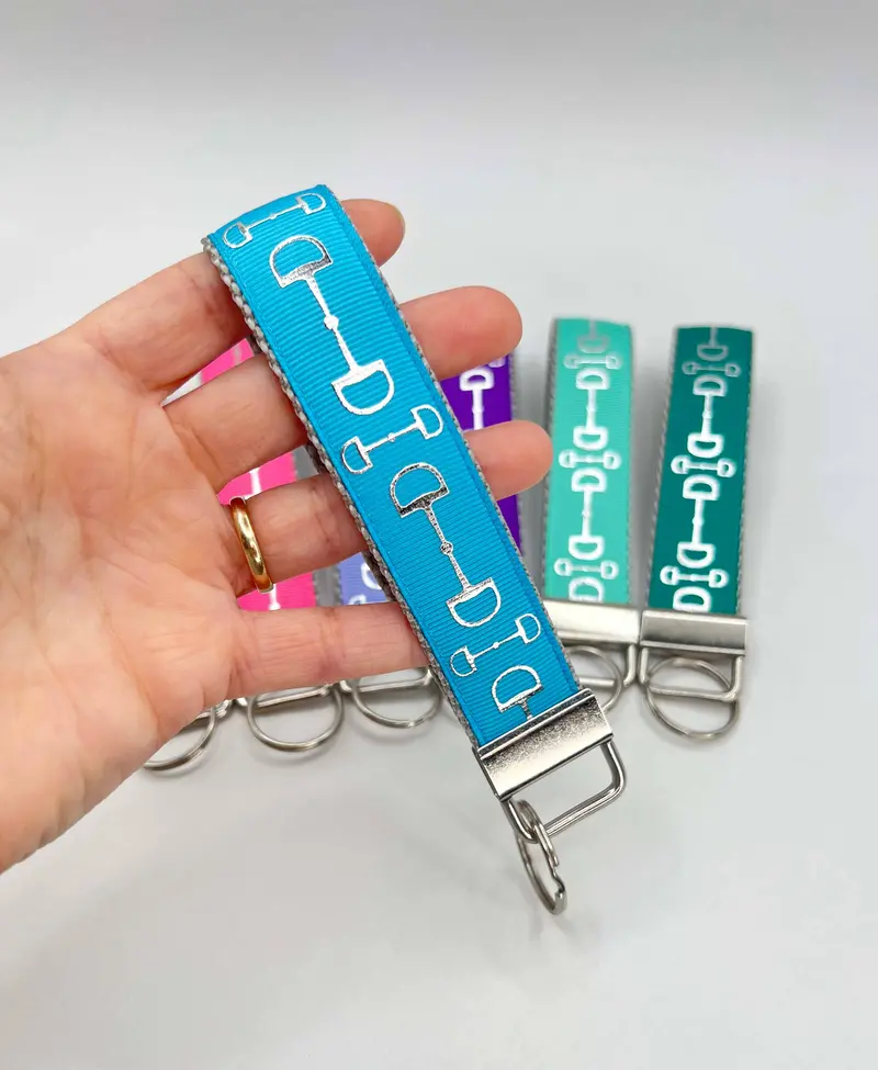 My Fancy Pony - Silver Snaffle Bit Keychains 4