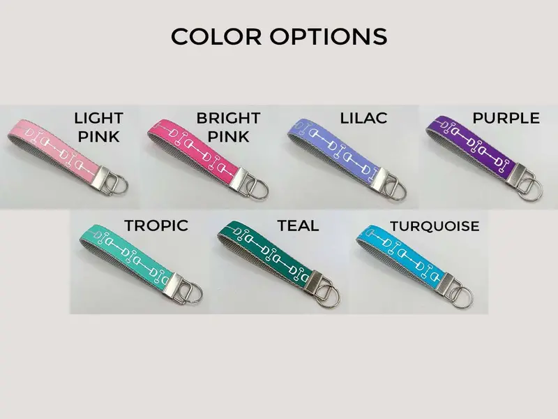 My Fancy Pony - Silver Snaffle Bit Keychains 5
