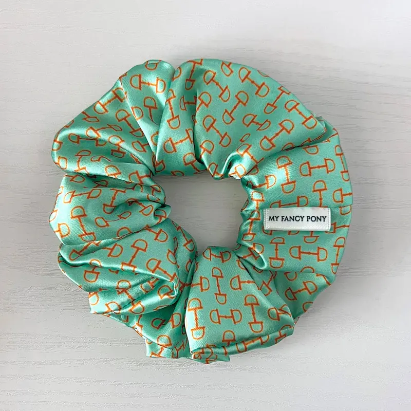 My Fancy Pony - Snaffle Bit Satin Equestrian Scrunchies 3