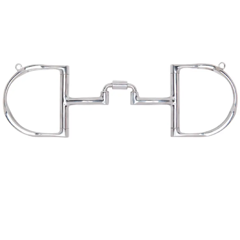 Myler Dee With Hooks With Stainless Steel Correctional Low Ported Barrel 5 1/2" Mb 27Pb 1