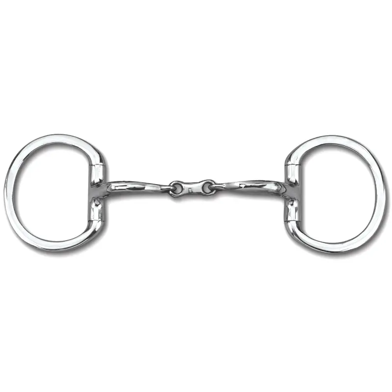 Myler Eggbutt W/Out Hooks Ss French Link Snaffle Mb10 5" 1