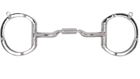 Myler Eggbutt With Hooks Low Port Comfort Snaffle Mb 04 1