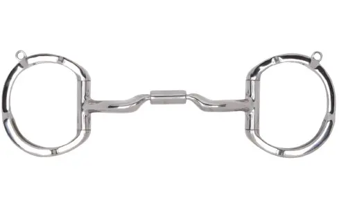 Myler Eggbutt With Hooks Low Port Comfort Snaffle Mb 04 1