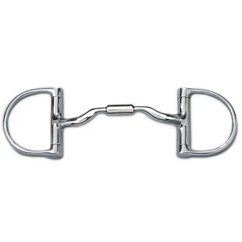 Myler English Dee W/Out Hooks Ss Low Port Comfort Snaffle Mb-04 1