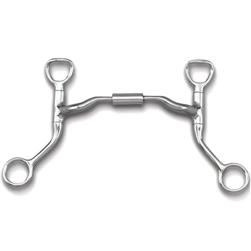 Myler Hbt Shank With Sweet Iron Low Port Comfort Snaffle 5" Mb 04 1