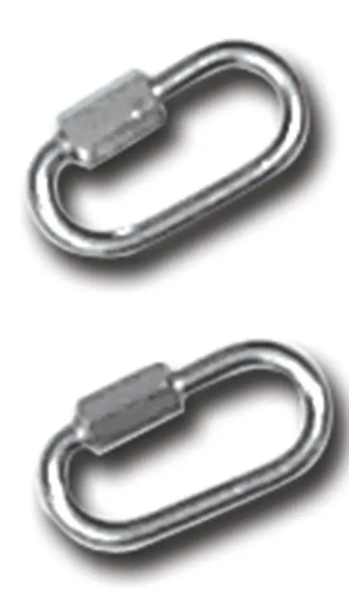 Myler Stainless Steel Quick Links (1 Pair) 1