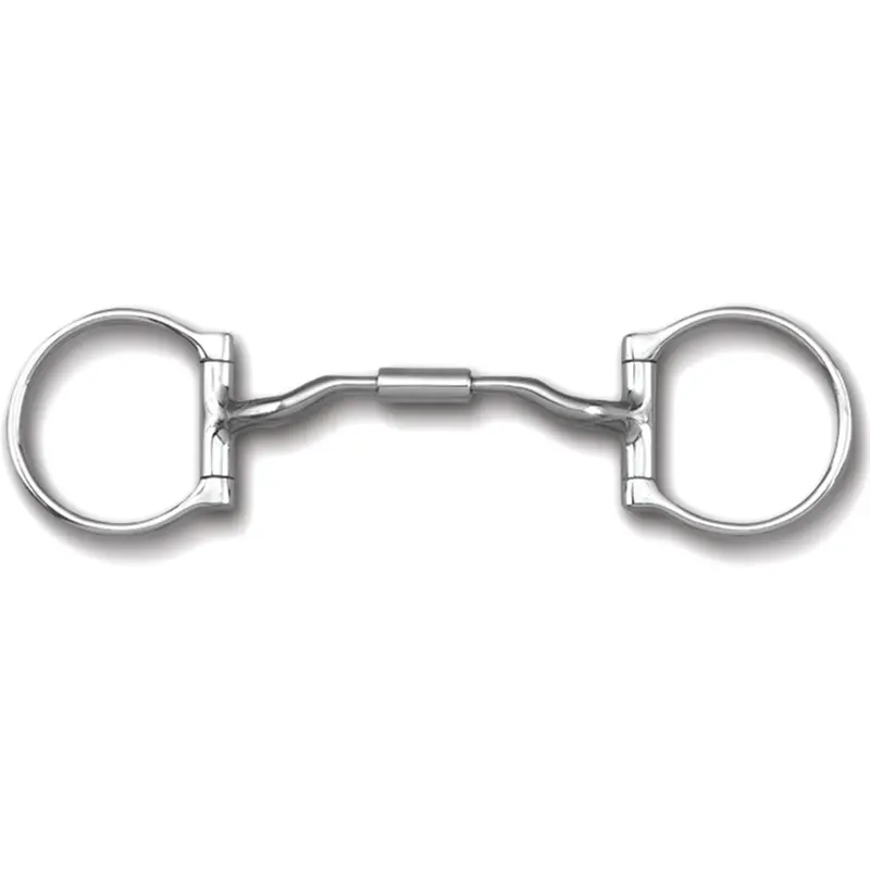 Myler Stainless Steel Western Dee Bit With Low Port Snaffle 1