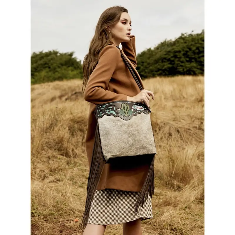 Myra Bag Crown Hand Tooled Bag 1