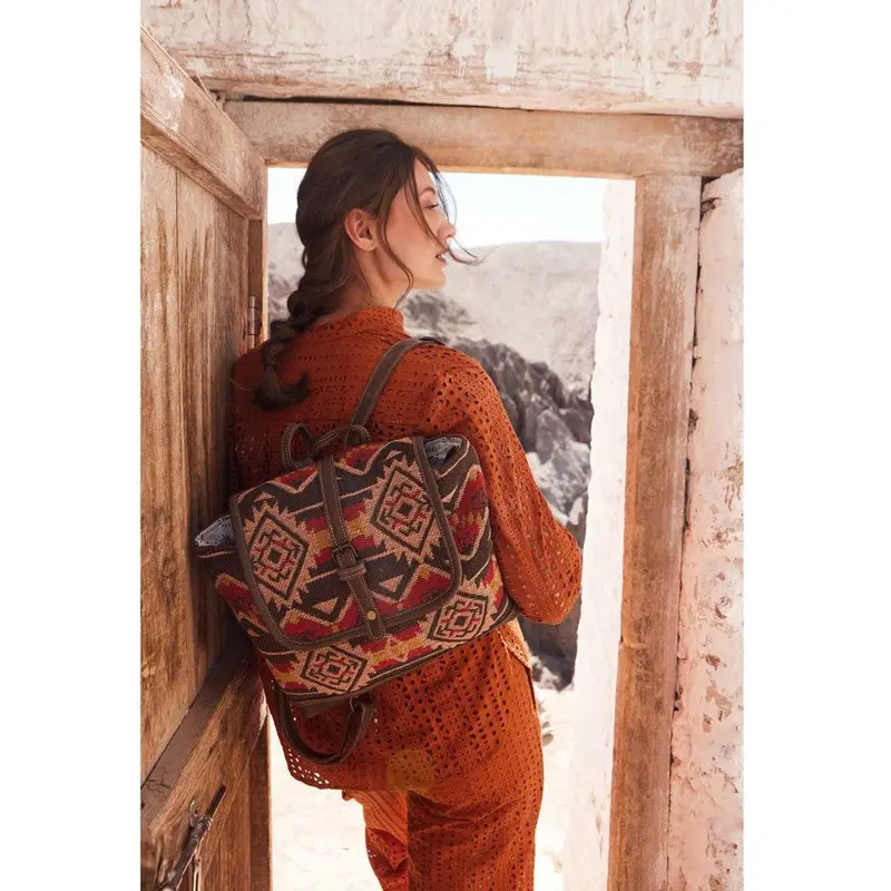 Myra Boho Print Backpack 1