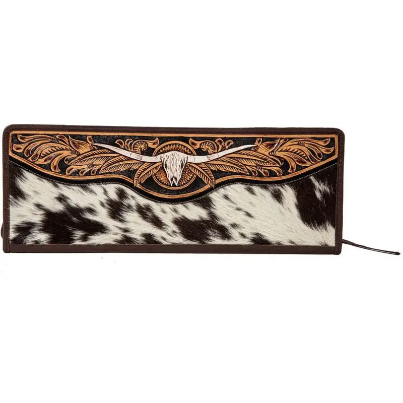 Myra Spirit Of The Herd Hand Tooled Jewelry Box Case 1