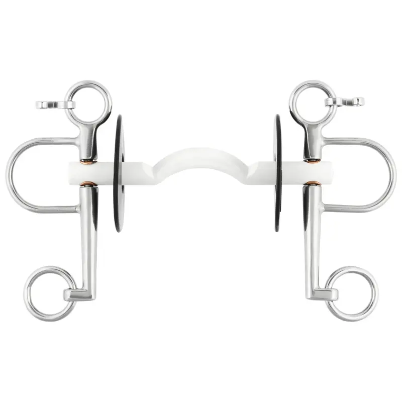 Nathe Pelham Bit - Mullen Mouth With Port 2