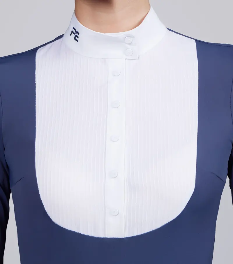 Navarra Long Sleeve Competition Shirt Navy 2