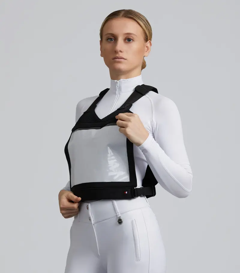 Neoprene Adjustable Number Competition Bib 1
